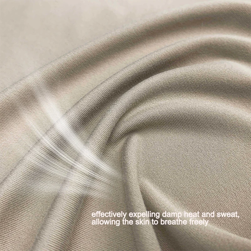 Ly Cra Interlock 4-Way Stretch Nylon Brushed Double Knit Fabric for Girls' Athletic Yoga Tops details