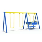 Children Outdoor Playground Equipment Children Swing Play Set For Kids