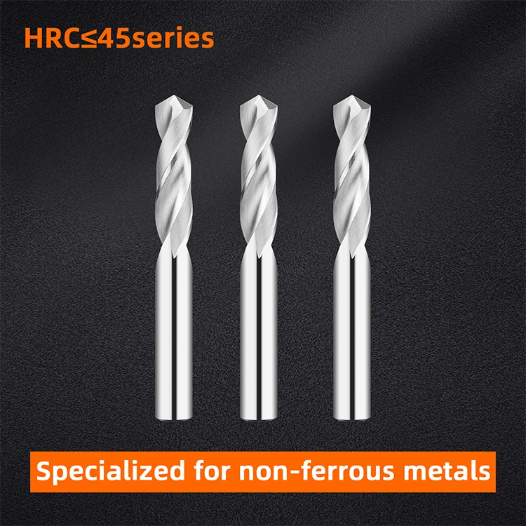 Customized High Performance Integral Tungsten Carbide Drill Bits Cnc