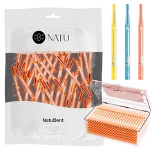 Natu Push-Pull Shape+I Brush Heads Oral Interdental Brush Custom Disposable Toothbrush Interdental Brush