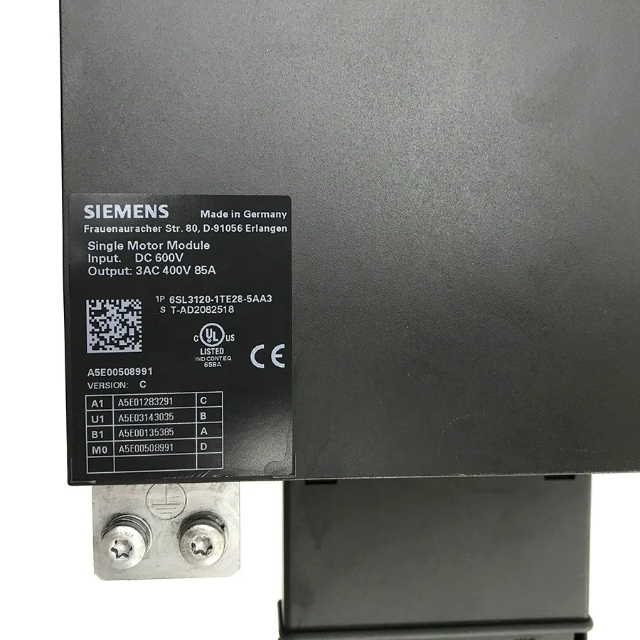 Brand new original 6sl3120-1te28-5aa3 siemens SINAMICS S120 single motor module 6SL3120-1TE28-5AA3 siemens module