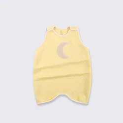 Infant Pajamas Warm Jumpsuits Autumn And Winter Thickened Children'S Anti-Cold Home Clothing Anti Kick Baby Sleeping Bags