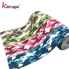 Sports Tape Sport 5cmx5m 2''x16.4ft OEM Custom Logo Printing Pre-cut Regular Kinesiology Sports Muscle Tape For Sport And Physiotherapy