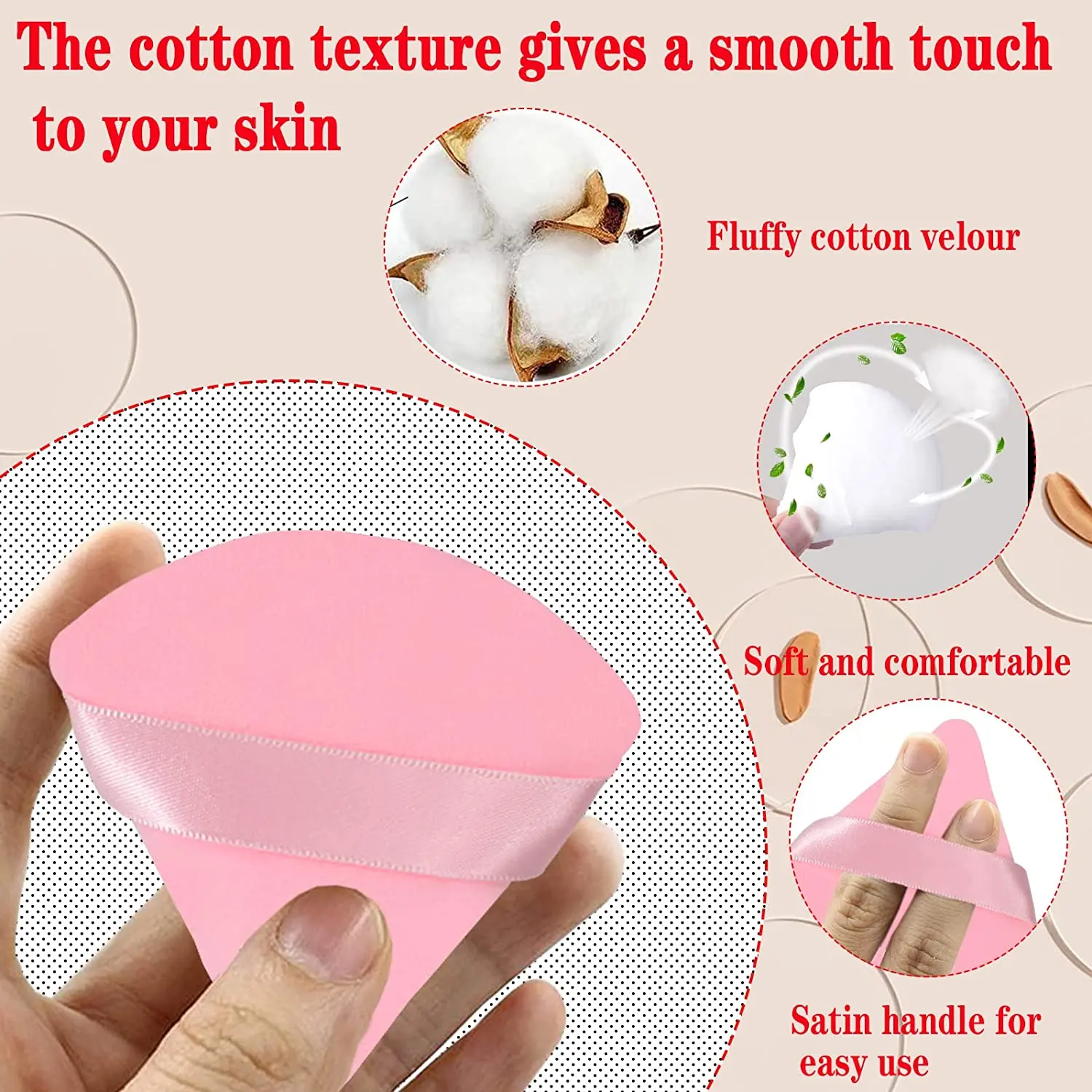 Hot Triangle Power puff Cosmetic Foundation Blender Beauty Sponge Tool Powder Puff Soft Triangle Makeup Face Velour Puff