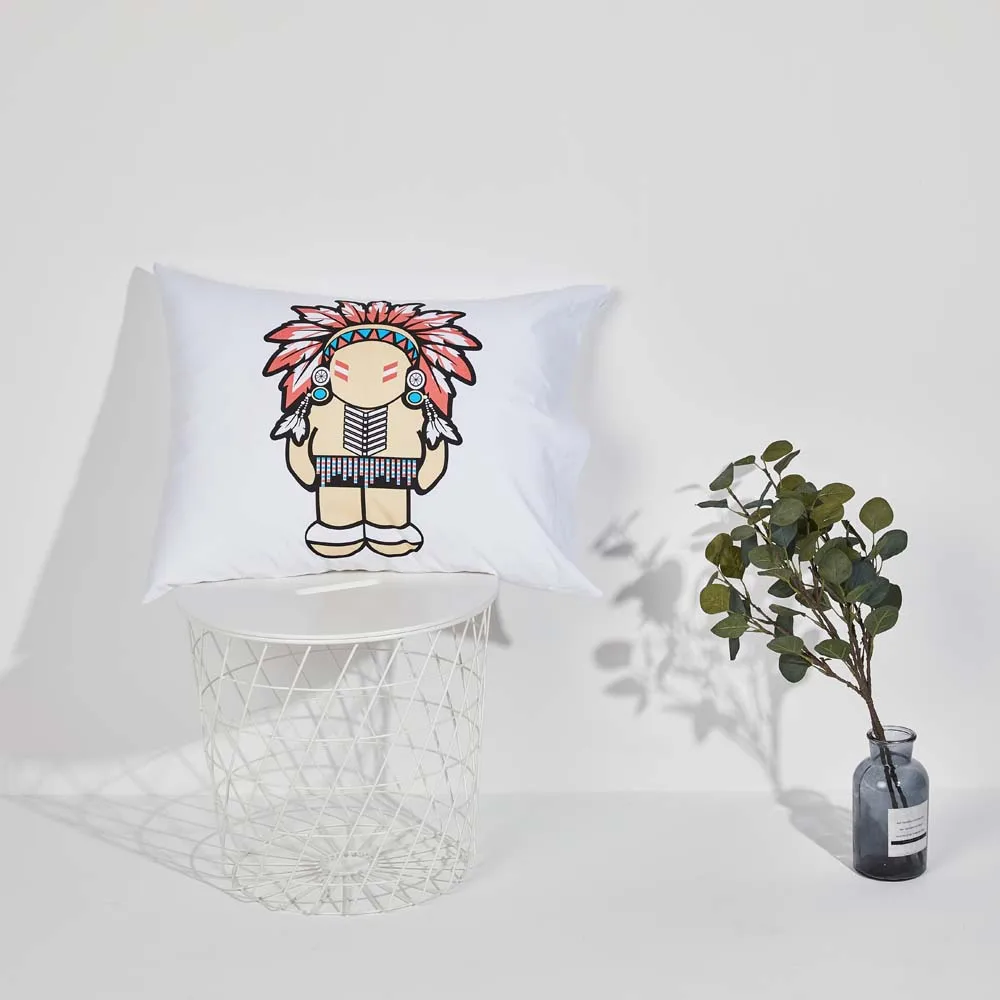 Cheap and Breathable White Cotton Queen Size Pillow and Pillowcases, Accept Digital Printing Hca3445fbbeaa4b25bc64af9ee9972caf6