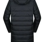 Wholesale Winter Winter Wholesale 100% Polyester Custom Logo Stylish Long Quilted Cotton Winter Padded Jackets For Men