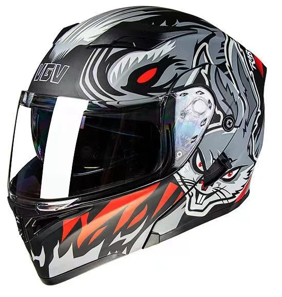 New Safety Helmet With Double Visor For 