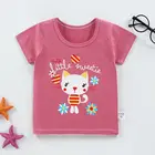 100% Cotton Wholesale High Quality 100% Cotton O-neck Plain Kids T Shirts Blank Children Tshirt
