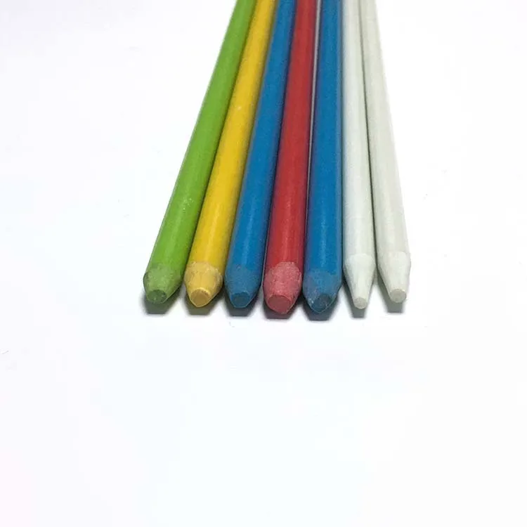 product lightweight flexible frp stick custom size solid fiberglass rod stake smooth finish for plant processing including cutting-2