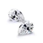 Diamond Wholesale D Color Pear Cut Moissanite Diamond For Jewelry Making