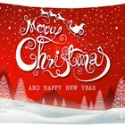 Customized Christmas Wall Tapestry Wall Hanging Decoration