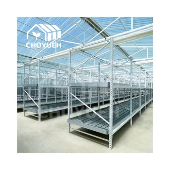 Hot Sale Mobile Grow Rack System Horticulture Vertical Grow Rack with Adjustable Layers for Agriculture