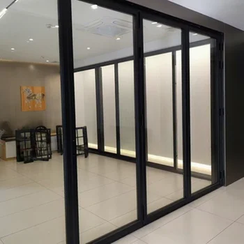 Aluminum Folding Doors with NFRC & AS2047 Certification, Thermal Insulation, Windproof, Noise Reduction, Secure and Long-lasting
