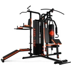 Gym Equipment Wholesale Professional Multi 3 Station Commercial Multi Gym Home Multi Station Gym Equipment