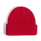 Winter Girl Winter Hats Kid Winter Warm Cotton Baby Girl Plain Knitted Beanies Hat