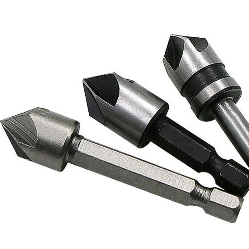 5pcs/lot Countersink Drill Bit Set 