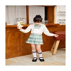Cotton Clothing High Quality Cotton Stylish Beautiful Two-Piece Suit Children Clothing For Daily Wear