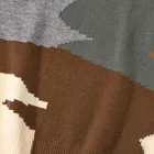 Man Vest Mens Sweater Vest Custom Fashionable Design Color Blocks Crew Neck Man Sleeveless Sweater Vest