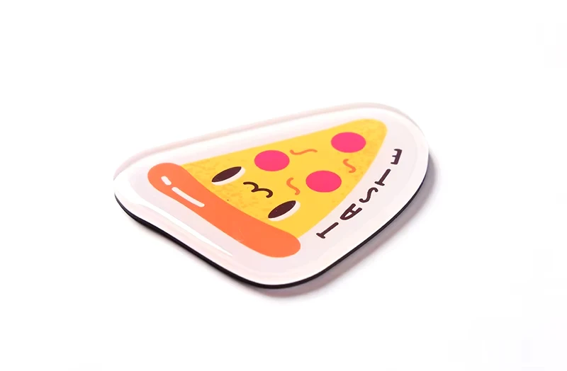 Doc Creative Custom Logo Fridge Magnet Cute Cartoon Anime Printed Acrylic Epoxy Fridge Magnet manufacture