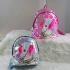Girls School Bag Girls Wholesale OEM/ODM Fashion Sequin Girls Children Backpack School Unicorn Bag