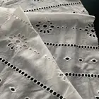 Cotton Beautiful Design Good Quality 100% Cotton Voile Embroidery Fabric