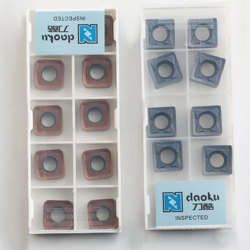CNC Milling Inserts with Internal Coolant Tungsten Carbide Milling Insert SnMU1206 SnMU120608 SnMU120612 OEM Customizable factory