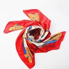 Scarf BSCI Factory Cheap Bandana Scarf 100% Silk Custom Print Satin Scarf