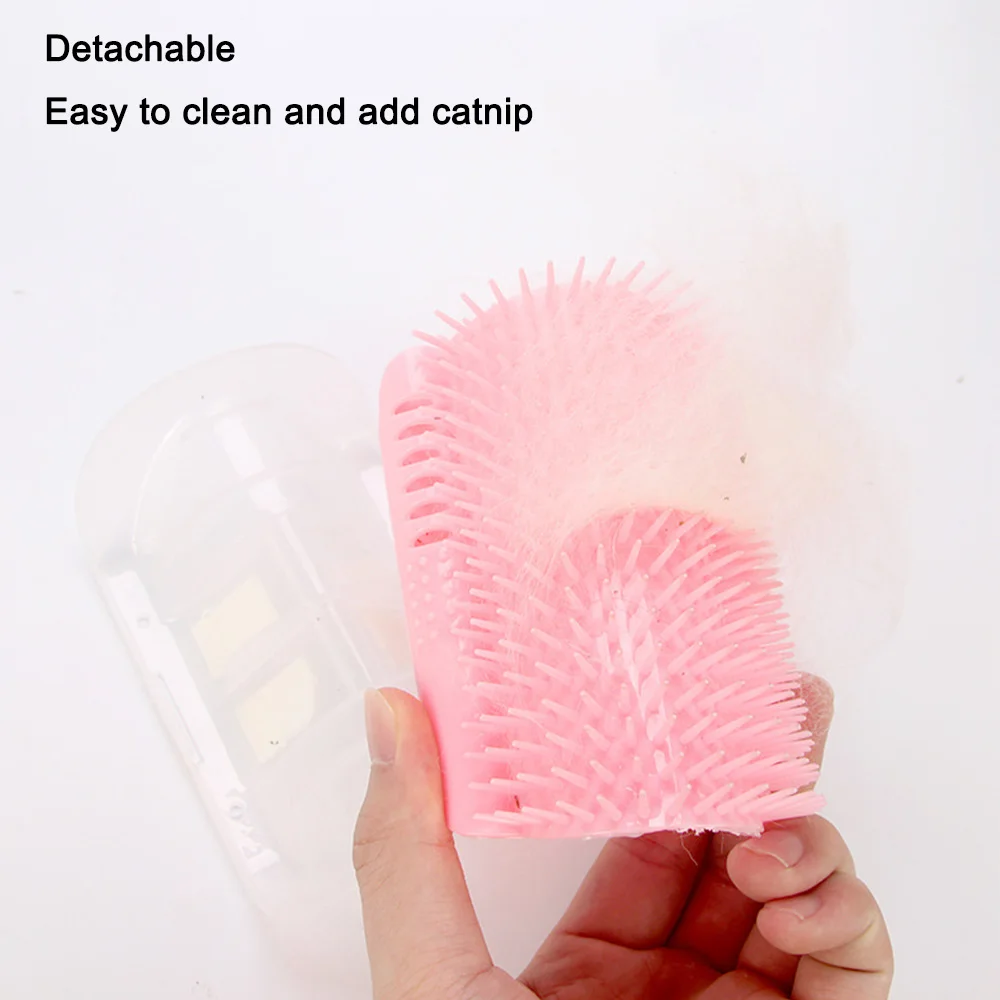 solve the bad habit plastic Cat Hair Brush Toy
