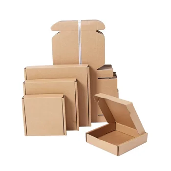 Custom Logo Corrugated Cardboard Paper Large Packaging Shipping Mailer Box