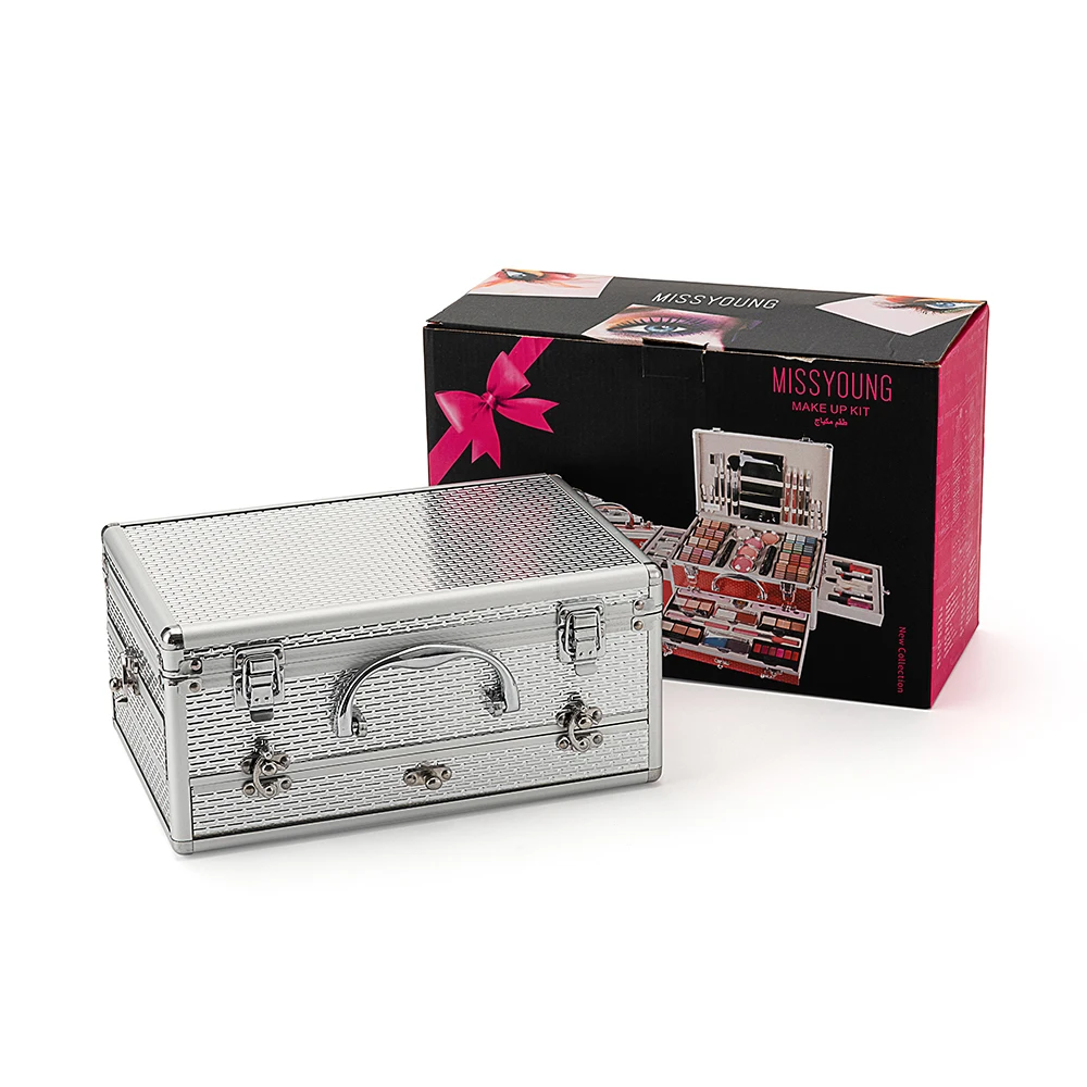 Juego Completo De Paleta De Maquillaje De Alta Calidad,Estuche Para  Cosméticos,Kit De Maquillaje Profesional,Marca Privada,Venta Al Por Mayor -  Buy Portátil De Maquillaje Kits De Producto,Maquillaje Profesional Paleta, Maquillaje Caso Caja De Aluminio