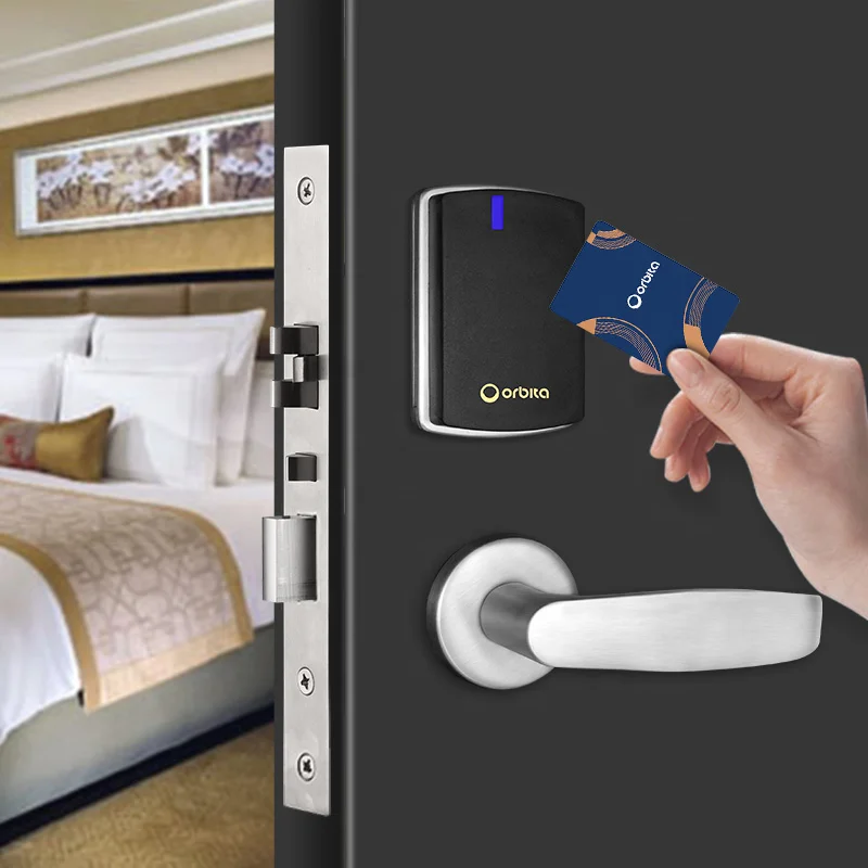 S3172  hotel rfid card lock hotel access card lock system smart card lock system