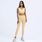 Tank Top Women Women Custom 2 Piece Tank Top Sportswear Workout Clothing Active Wear Yoga Set Women