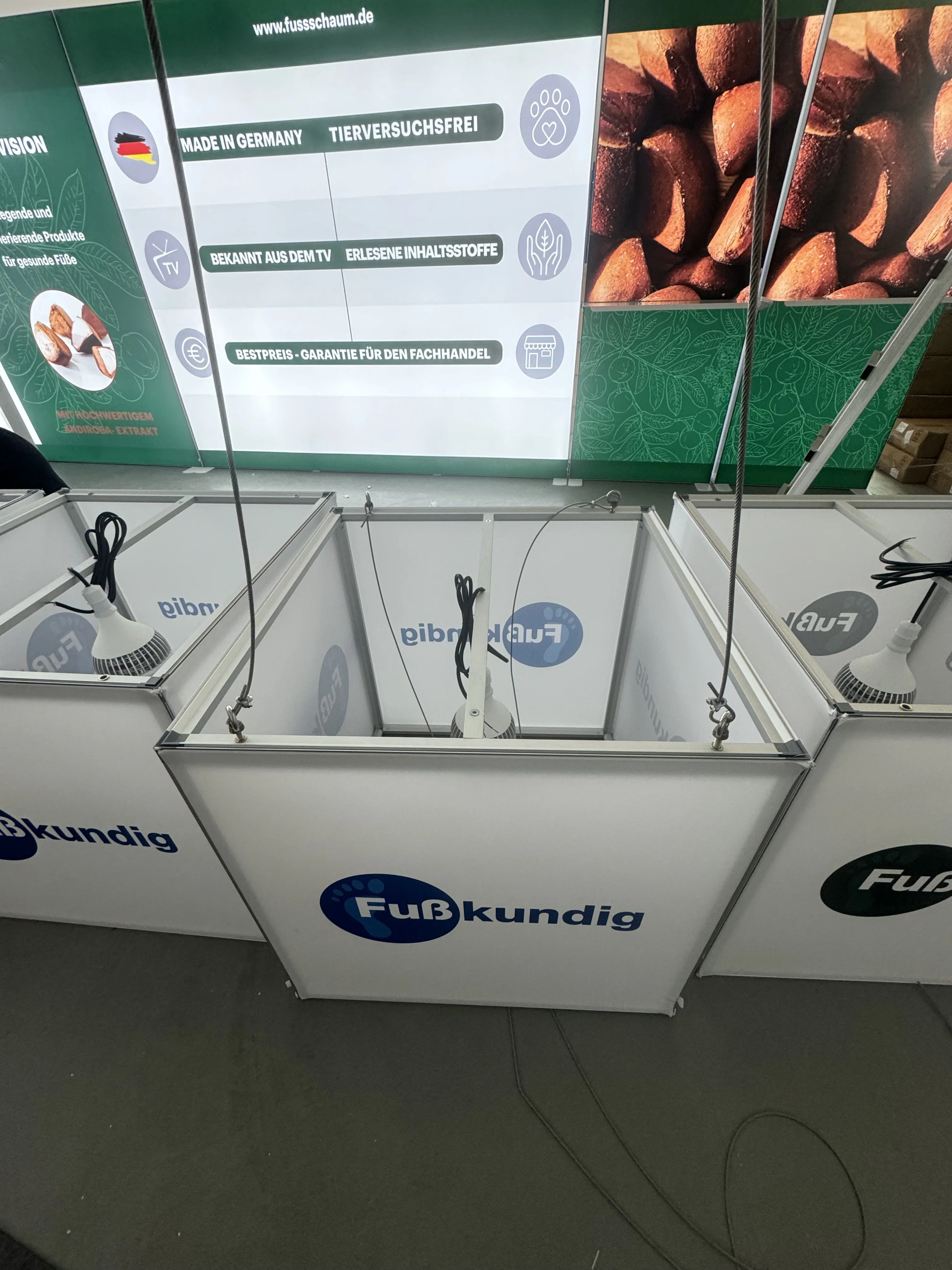 product custom printed portable backlit trade show booth display walls led light box backlit poster exhibition display-5