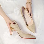 High Heels Best Selling 2021 Fashion Women's High Heels Sexy Bridal Shoes