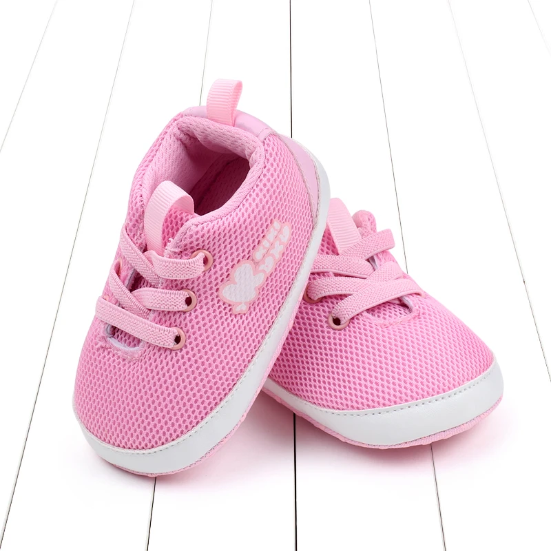 New Arrival Spring& Autumn Breathable Mesh Soft-soled Baby Sports Shoes for Boys and Girls factory