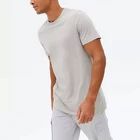 Plain Fit T Shirts Custom Quality Mens Design Cotton Plain Summer Tshirt Blank Slim Fit Short Sleeve Plain Men T Shirts