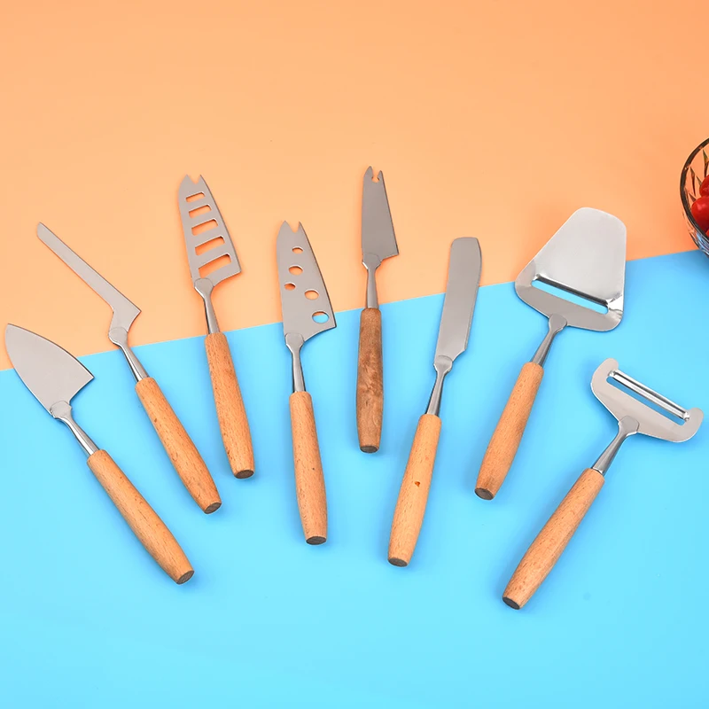 Factory Directly Cheese Tools Slicer Grater Butter Knives Cake Board
