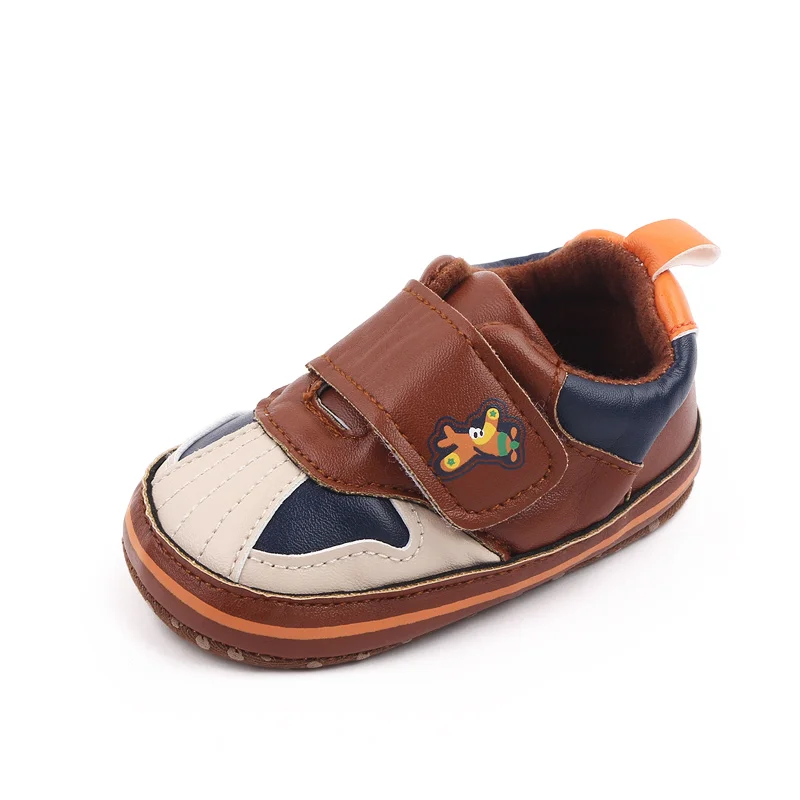 Spring and Autumn New Cartoon Animal Baby Shell Head Indoor Soft Sole Baby Leisure Toddler Shoes details