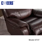 Bed Leather MANWAH CHEERS Fold Out Sofa Bed Functional Cum Bed Single Seat Armchair Recliner Leather Sofa