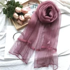 Cotton Scarf Scarf Fashion Elegant Beautiful Polyester Cotton Scarf For Women