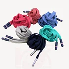 Oeko Tex Product Colorful Dyed Nylon Cord Metal Tipping