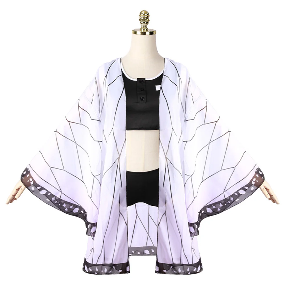 Anime Demon Slayer Uniform Clothes Kimetsu No Yaiba Zenitsu Giyu Tanjirou  Kamado Nezuko Cosplay Costume Women Kids Men Kimono| Alibaba.com