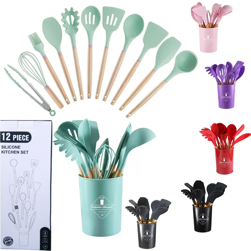 Hot Selling 12/19/33 In 1 Silicone Kitchen Accessories Kitchenware ...