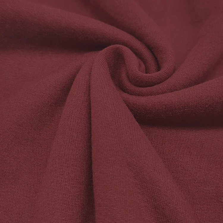 Factory Wholesale Knit Tubular Fleece Fabric Poly Cotton Material Terry Fabric for Hoodie supplier