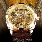 Mens Watches Men's Luxury Stainless Steel Skeleton Watch Automatic Movement Mechanical Watch