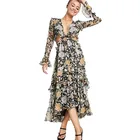 Long Dress Maxi 2022 Bohemian Floral Long Abstract Dress Strap Backless Casual Dress Summer Maxi Dress Women