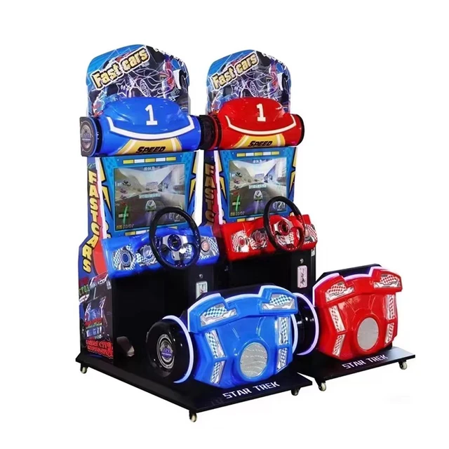 Carnival Entertainment Center Malaysia Arcade Racing Car Video Arcade  Steering Wheel Gaming Machine