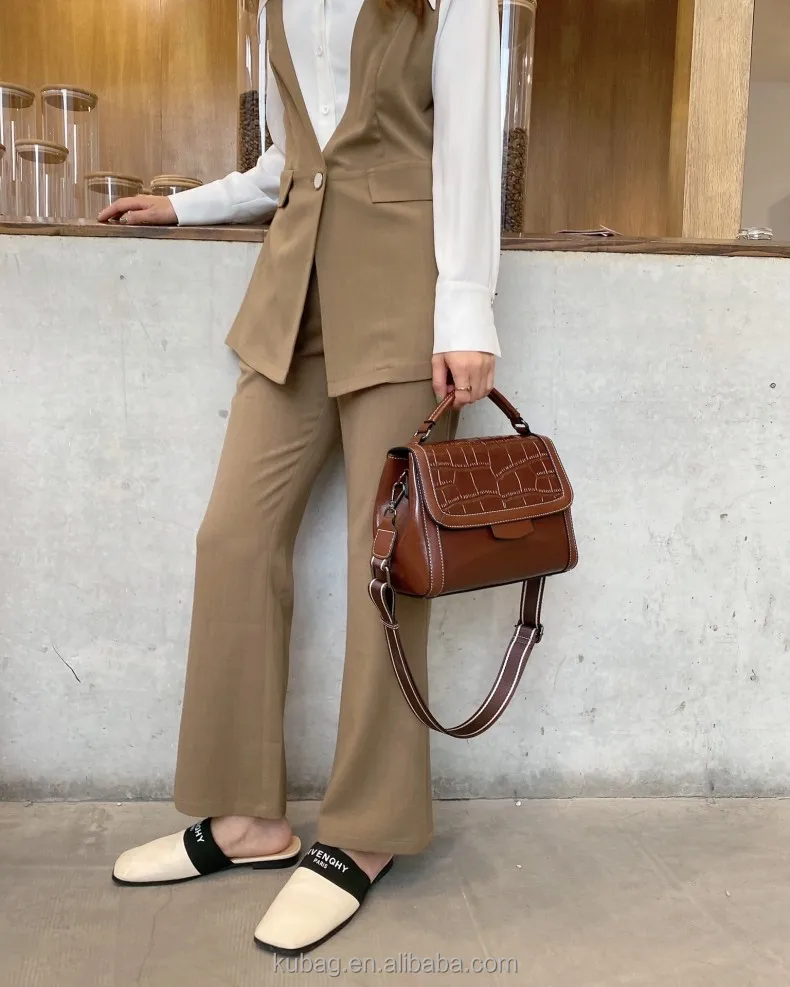 custom embossed leather handbag