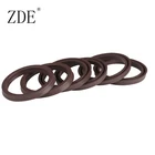 Oil Seal Spring Sealing Ring Brown FKM Rubber TC Oil Seal Ring With Spring