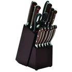 Knife Set Premium Stainless Steel Utility Kitchen Knife Set With Block